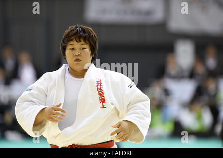 Scène de Port de Chiba, Chiba, Japon. Nov 8, 2014. Nami Inamori, 8 novembre 2014 - Judo : Coupe Kodokan 2014 Women's 78kg au Port de Chiba Arena, Chiba, Japon. © AFLO SPORT/Alamy Live News Banque D'Images