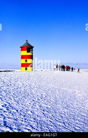 Phare de Pilsum Banque D'Images