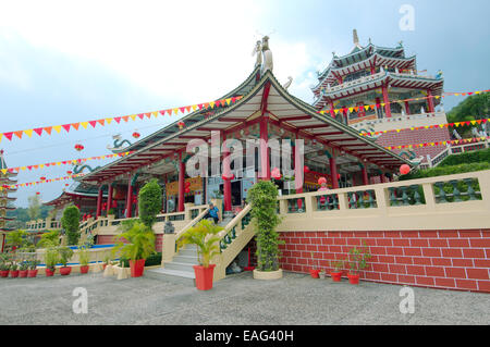 Temple bouddhiste à Cebu, aux Philippines, en Asie du sud-est Banque D'Images