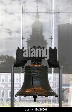 Liberty Bell, Independence National Park, Philadelphie, USA Banque D'Images