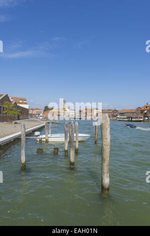 L'île de Murano, verre, Venezia, Venise, Vénétie, Italie Banque D'Images