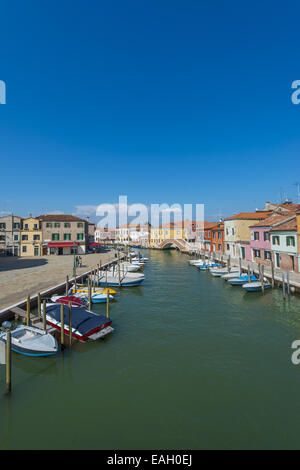 L'île de Murano, verre, Venezia, Venise, Vénétie, Italie Banque D'Images