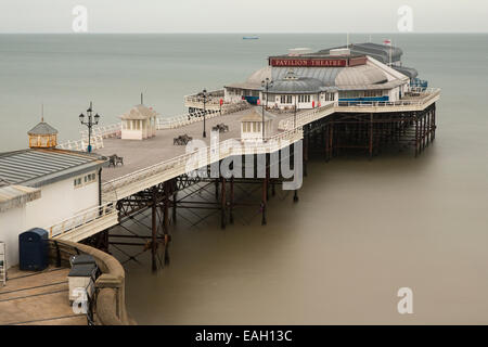 Jetée de Cromer, Norfolk, UK, construit en 1902. Un bâtiment classé Grade II.e Banque D'Images