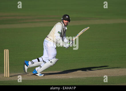 - South African Cricket Graeme Smith batting pour Surrey CCC dans le LV County Championship Banque D'Images