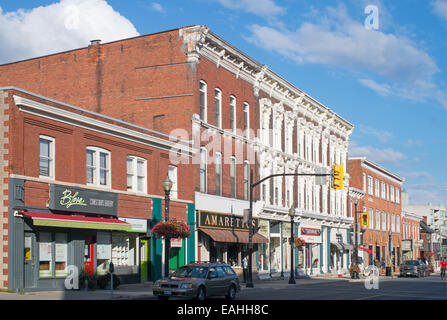 King Street, le centre-ville de Dundas, Hamilton, Ontario, Canada Banque D'Images