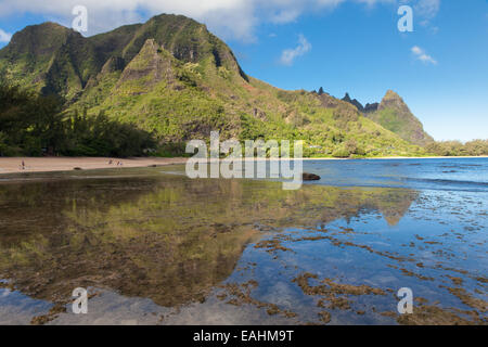 Haena Beach, Kauai, Hawaii, USA Banque D'Images