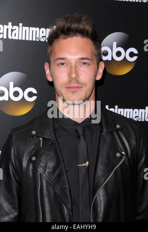 L'hebdomadaire de divertissement et réseau ABC Upfront 2014 Présentation - Arrivées avec : Sam Palladio Où : Manhattan, New York, United States Quand : 14 mai 2014 Banque D'Images