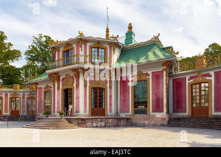 Pavillon chinois, parc de Drottningholm, Stockholm, Suède Banque D'Images