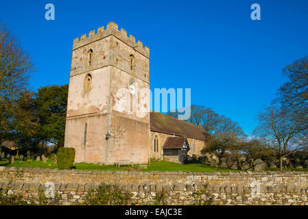 St James Church in Cardington, Shropshire, Angleterre. Banque D'Images