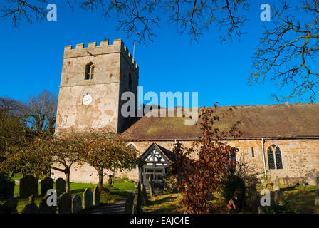 St James Church in Cardington, Shropshire, Angleterre. Banque D'Images