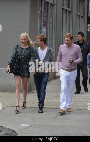 La famille de l'Chrisley Bravo reality show Chrisley sait mieux sortir shopping à New York comprend : Todd Chrisley Chrisley,Julie,Savannah Chrisley Chrisley,Chase Où : Manhattan, New York, United States Quand : 14 mai 2014 Banque D'Images