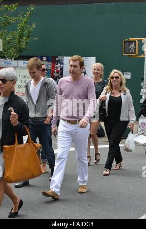 La famille de l'Chrisley Bravo reality show Chrisley sait mieux sortir shopping à New York comprend : Todd Chrisley Chrisley,Julie,Savannah Chrisley Chrisley,Chase Où : Manhattan, New York, United States Quand : 14 mai 2014 Banque D'Images