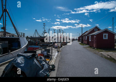 Utgårdskilen Hvaler au port de pêche du sud de la Norvège Banque D'Images