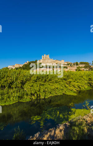 La Cathédrale Saint Nazaire, Béziers, France, Languedoc Roussillon Banque D'Images