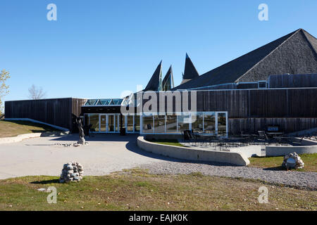 Wanuskewin Heritage Park, Saskatoon Saskatchewan Canada Banque D'Images