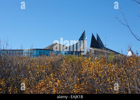 Wanuskewin Heritage Park, Saskatoon Saskatchewan Canada Banque D'Images