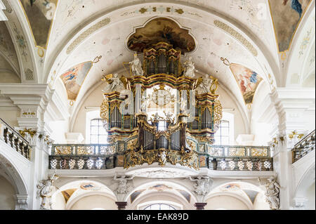 L'église baroque de saint Pierre dans la Forêt Noire, Saint Pierre, Forêt Noire, Bade-Wurtemberg, Allemagne Banque D'Images