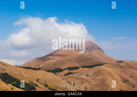 JOSEFSDAL, Mpumalanga, Afrique du Sud, l'Afrique - paysage de montagne, au sud-est de Barberton, sur l'autoroute R40. Banque D'Images