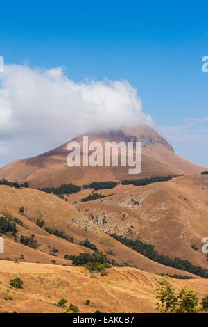 JOSEFSDAL, Mpumalanga, Afrique du Sud, l'Afrique - paysage de montagne, au sud-est de Barberton, sur l'autoroute R40. Banque D'Images