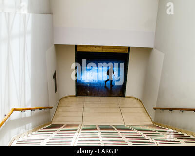 Les escaliers au tunnel Banque D'Images