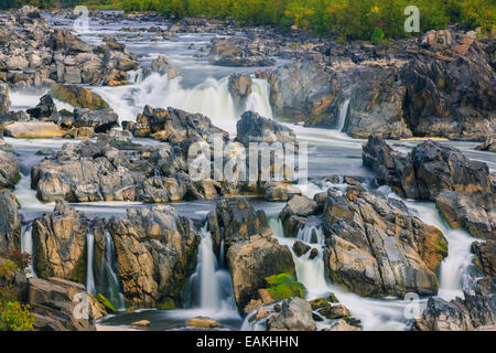 Great Falls Park, Virginia, USA Banque D'Images