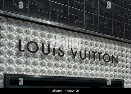 Louis Vuitton New York City NYC Banque D'Images