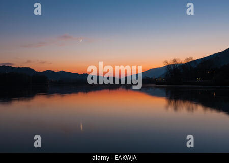 Prealpi Trevigiane / Laghi di Revine / Lago di Santa Maria / Lacs de Revine / lac de Santa Maria Banque D'Images