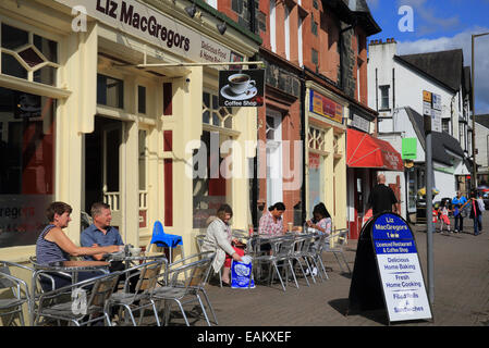 La ville touristique animée d'Aberfoyle, au coeur de la parc national des Trossachs, en Ecosse, Royaume-Uni Banque D'Images