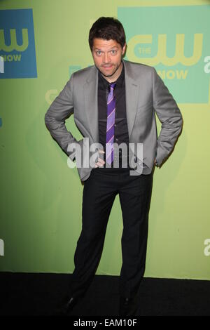 Le CW Upfronts 2014 à l'hôtel de Londres par le New York City Center avec : Misha Collins Où : NYC, New York, United States Quand : 15 mai 2014 Banque D'Images