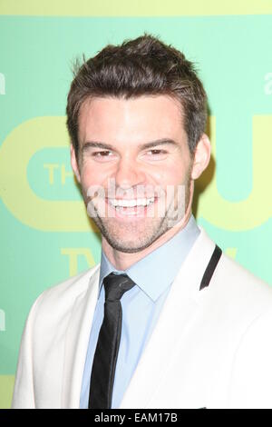 Le CW Upfronts 2014 à l'hôtel de Londres par le New York City Center avec : Daniel Gillies Où : NYC, New York, United States Quand : 15 mai 2014 Banque D'Images