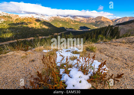 Vue depuis le Col Loveland Colorado Banque D'Images