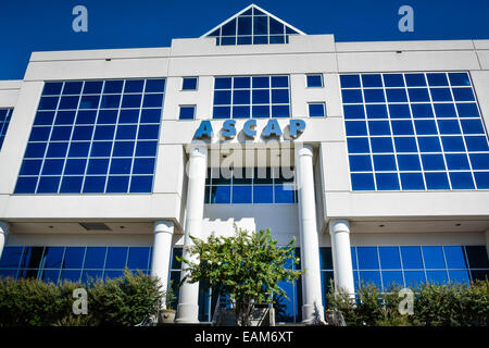 La belle et moderne à l'ASCAP (American Society of Composers, Authors and Publishers) bâtiment dans la ville de la musique aux USA, Nashville, TN Banque D'Images