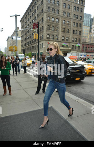 Bravo Channel Real Housewives à New York comprend : Gigi Hadid Où : Manhattan, New York, United States Quand : 15 mai 2014 Banque D'Images