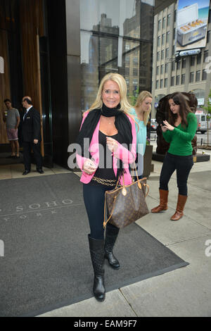 Bravo Channel Real Housewives à New York avec : Kim Richards Où : Manhattan, New York, United States Quand : 15 mai 2014 Banque D'Images