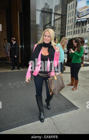 Bravo Channel Real Housewives à New York avec : Kim Richards Où : Manhattan, New York, United States Quand : 15 mai 2014 Banque D'Images