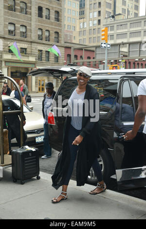 Bravo Channel Real Housewives à New York comprend : Nene Leakes Où : Manhattan, New York, United States Quand : 15 mai 2014 Banque D'Images