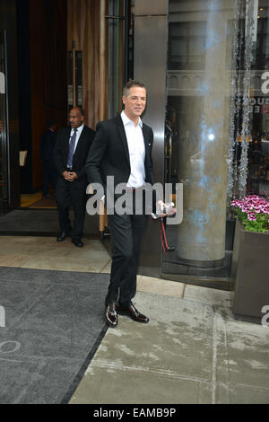 New York Candids avec : Jason Kennedy Où : Manhattan, New York, United States Quand : 15 mai 2014 Banque D'Images