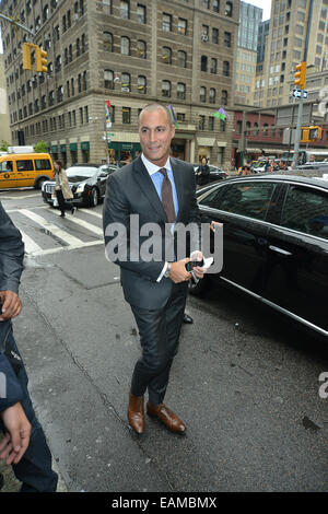 New York Candids avec : Nigel Barker Où : Manhattan, New York, United States Quand : 15 mai 2014 Banque D'Images