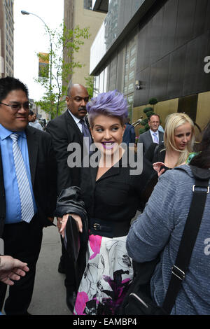 New York Candids avec : Kelly Osborne Où : Manhattan, New York, United States Quand : 15 mai 2014 Banque D'Images