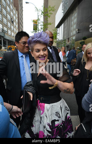 New York Candids avec : Kelly Osborne Où : Manhattan, New York, United States Quand : 15 mai 2014 Banque D'Images