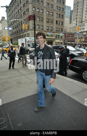 New York Candids avec : Chris Gorham Où : Manhattan, New York, United States Quand : 15 mai 2014 Banque D'Images