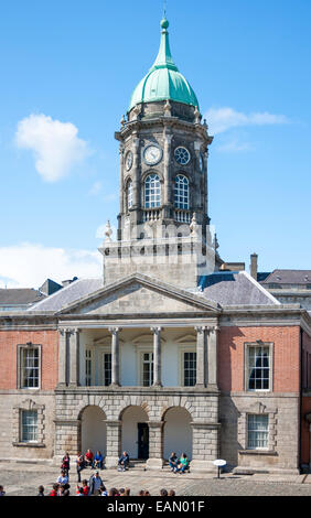 Dublin, Irlande - Aug 11, 2014 : Le tour de Bedford au château de Dublin à Dublin, Irlande le 11 août 2014. Banque D'Images