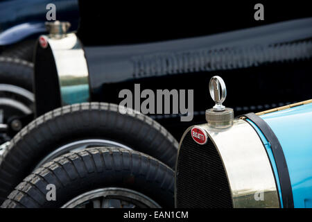 Bugatti type 35 voitures de course résumé Banque D'Images