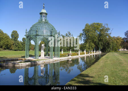 L'Île d'amour au Château de Chantilly dans l' Oise Picardie Banque D'Images