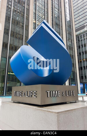 Time Life Building à New York Banque D'Images