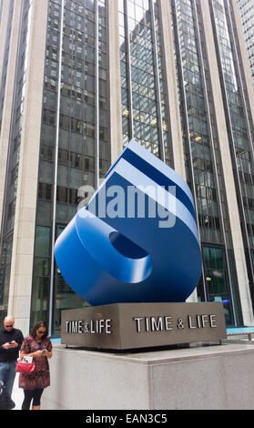 Time Life Building à New York Banque D'Images