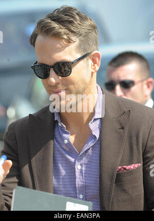 Photocall captifs au Palais 67e Festival de Cannes avec : Ryan Reynolds Où : Cannes, France Quand : 16 mai 2014 Banque D'Images