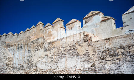 La forteresse Alcazaba, Almeria, Espagne Banque D'Images