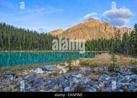 Canada, Calgary, Banff, Canadian Rockies, moraine lake, Alberta, Banque D'Images