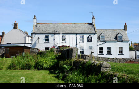 Crown and Anchor Inn - Holy Island Banque D'Images